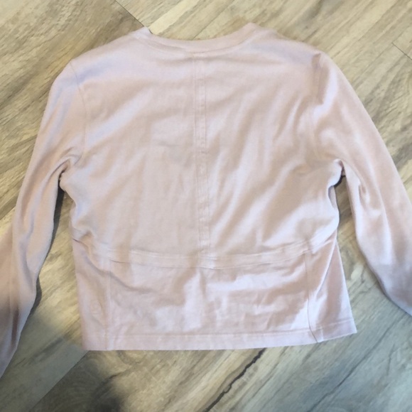 Rare Lulu top - dusty pink crop top with keyhole - Picture 2 of 3